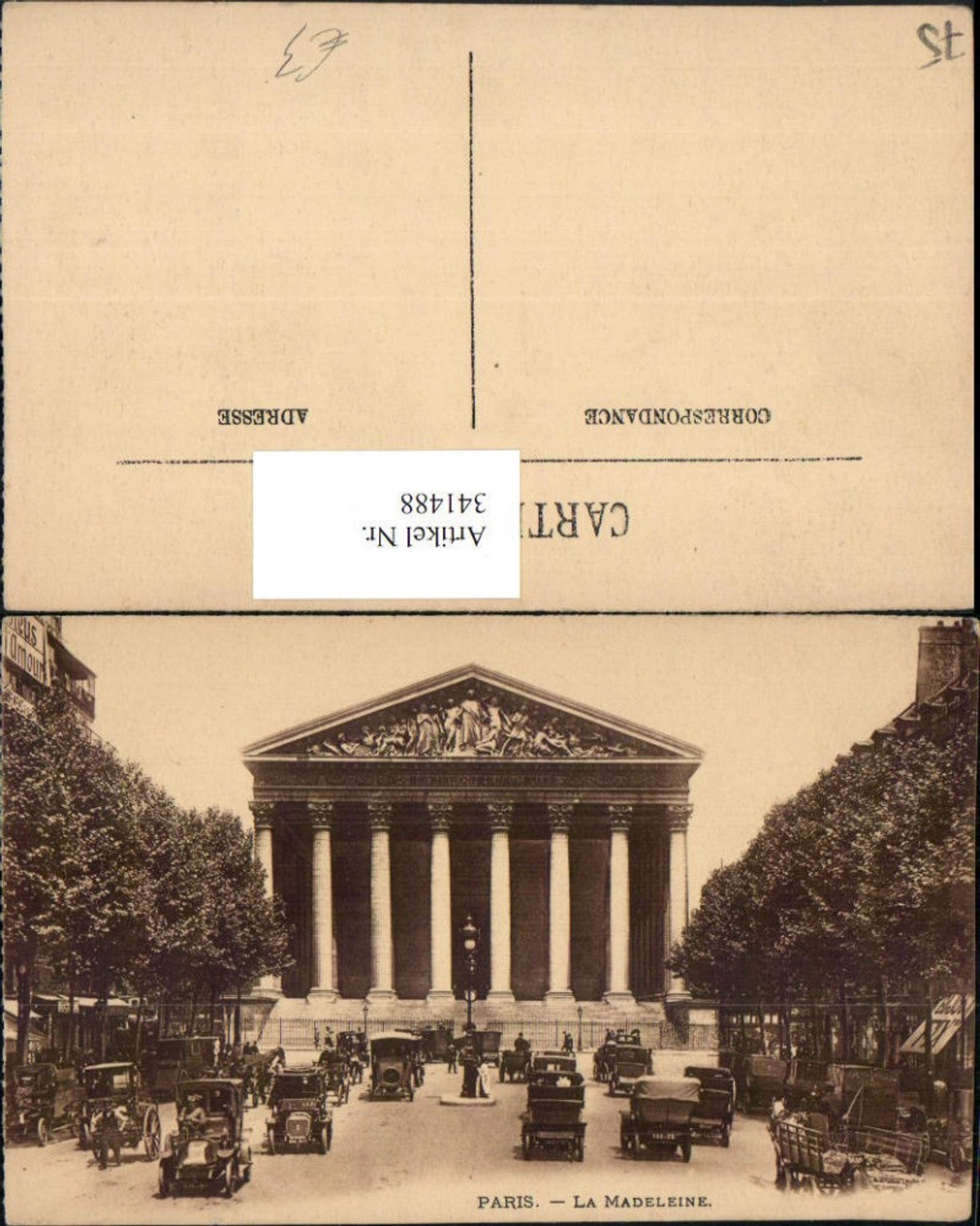 341488,Ile-de-France Paris La Madeleine Kirche