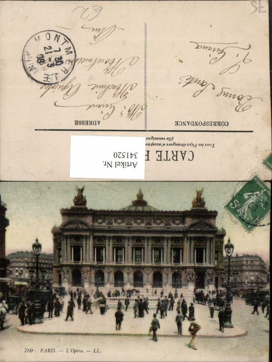 341520,Ile-de-France Paris L'Opera Oper Gebäude