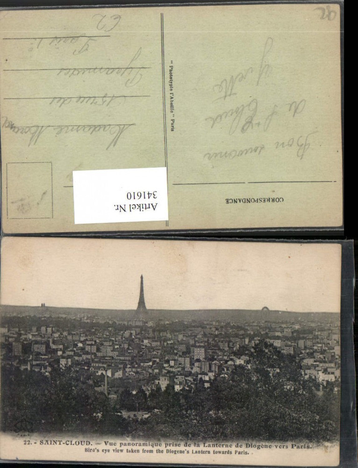341610,Ile-de-France Hauts-de-Seine Saint-Cloud Totale