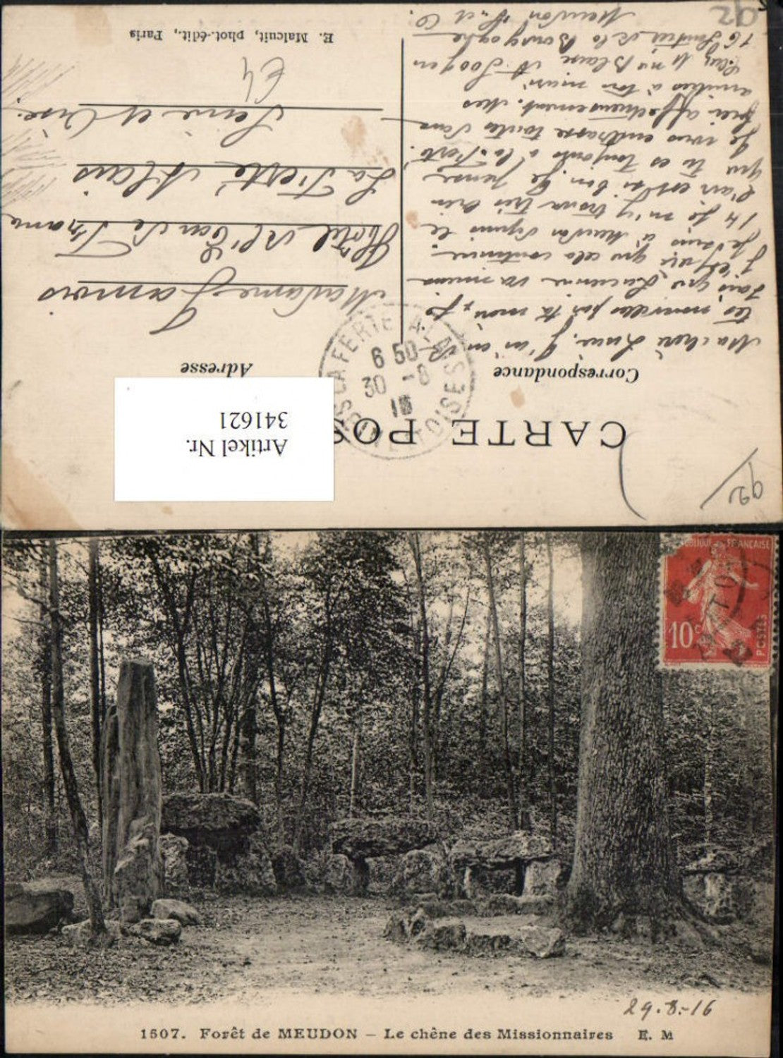 341621,Ile-de-France Hauts-de-Seine Foret de Meudon Le chene des Missionnaires Wald
