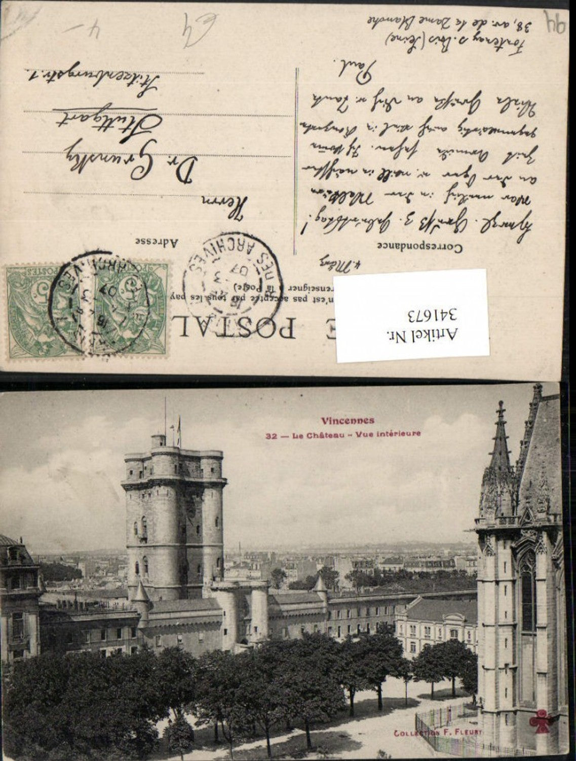 341673,Ile-de-France Val-de-Marne Vincennes Le Chateau Schloss Turm