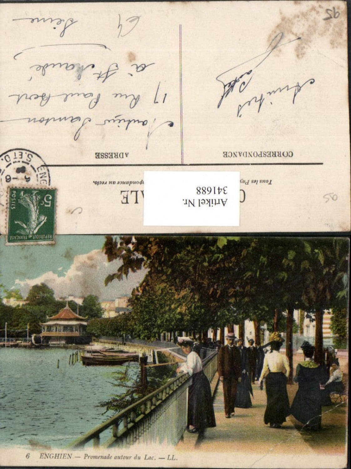 341688,Ile-de-France Val-Oise Enghien Promenade autour du Lac See