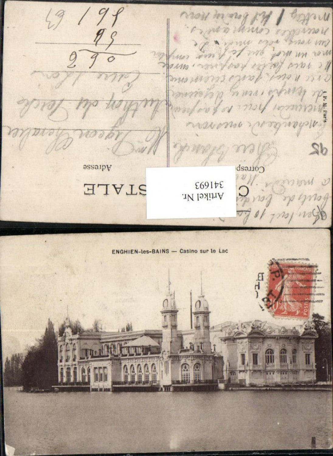 341693,Ile-de-France Val-Oise Enghien-les-Bains Casino sur le Lac See