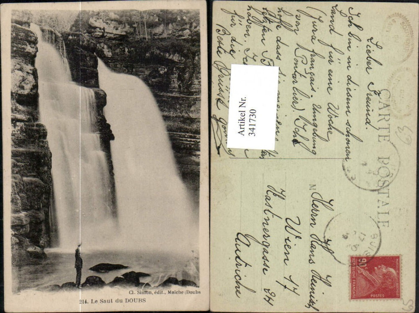 341730,Midi-Pyrenees Hautes-Pyrenees Le Saut du Doubs Wasserfall