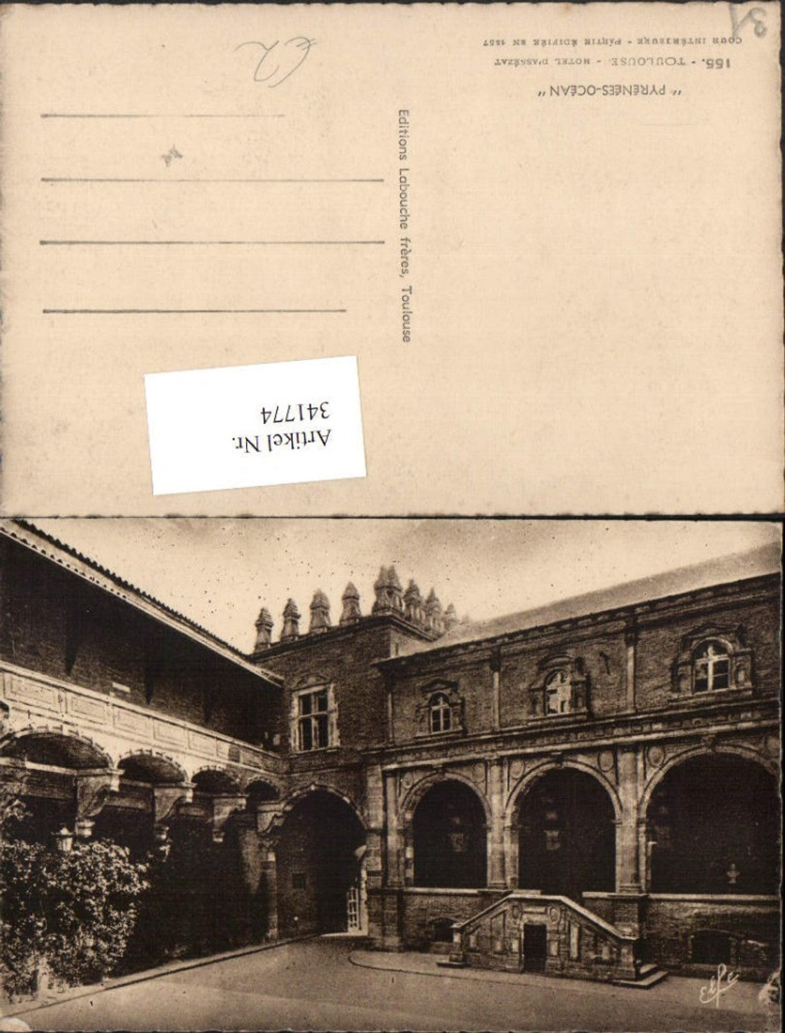 341774,Midi-Pyrenees Haute-Garonne Toulouse Hotel d'Assezat Gebäude