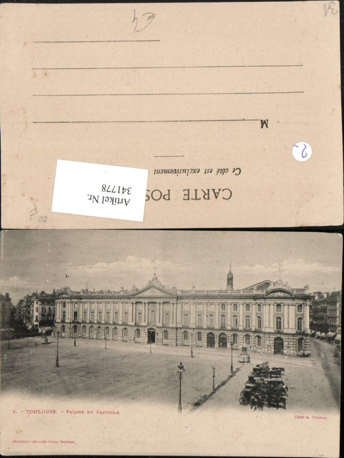 341778,Midi-Pyrenees Haute-Garonne Toulouse Capitole Gebäude