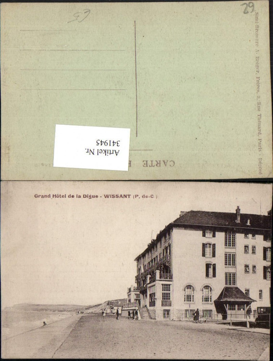 341945,Nord-Pas-de-Calais Pas-de-Calais Wissant Grand Hotel de la Digue