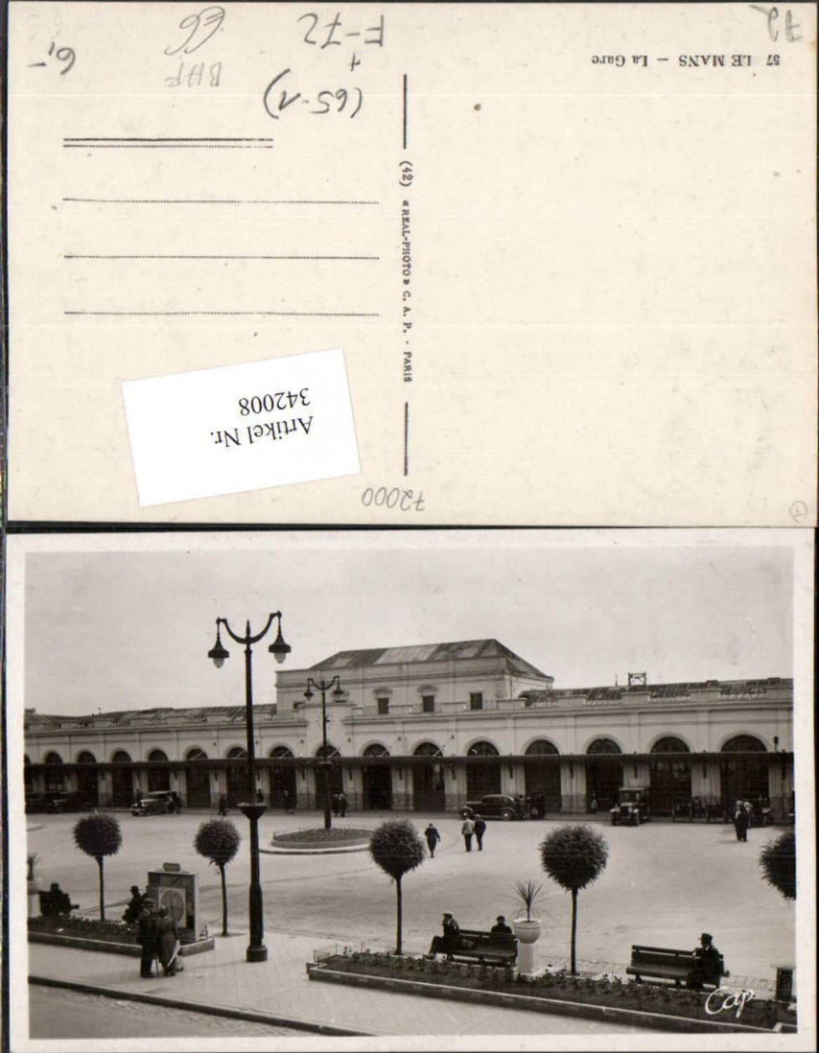 342008,Pays de la Loire Sarthe Le Mans La Gare train station
