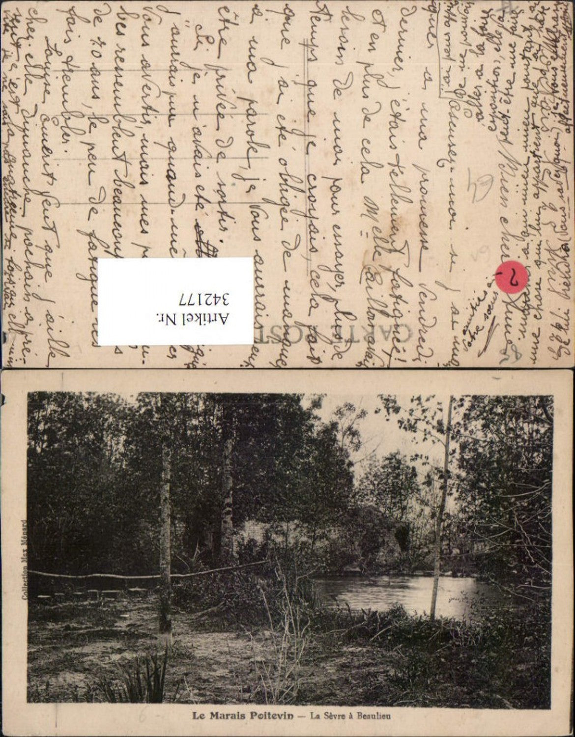 342177,Poitou-Charentes Charente-Maritime Le Marais Poitevin La Sevre a Beaulieu Partie