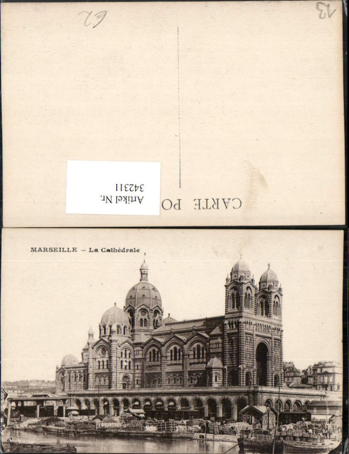 342311,Provence-Alpes-Cote-Azur Bouches-de-Rhone Marseille La Cathedrale Kirche