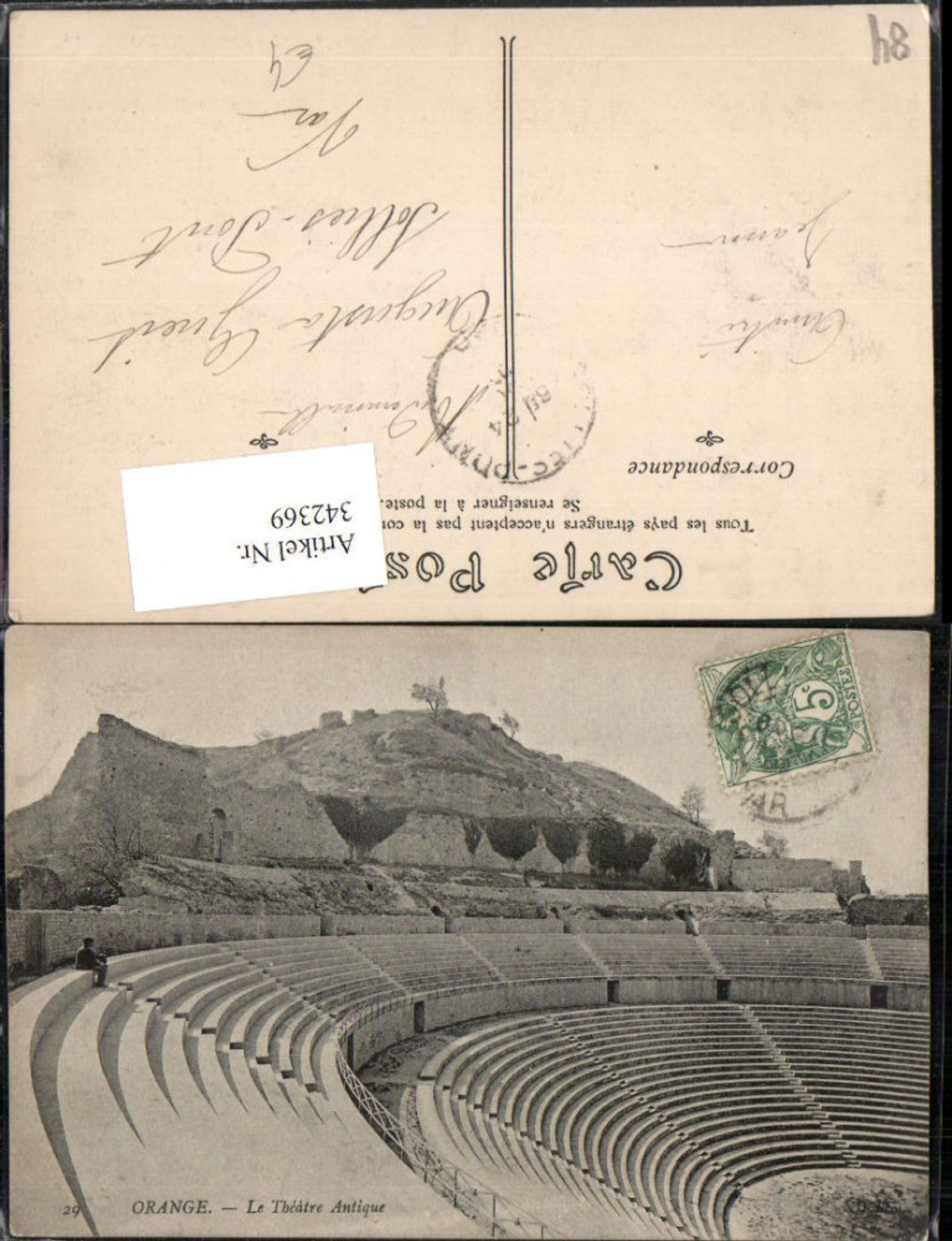 342369,Provence-Alpes-Cote-Azur Vaucluse Orange Le Theatre Anique Amphitheater