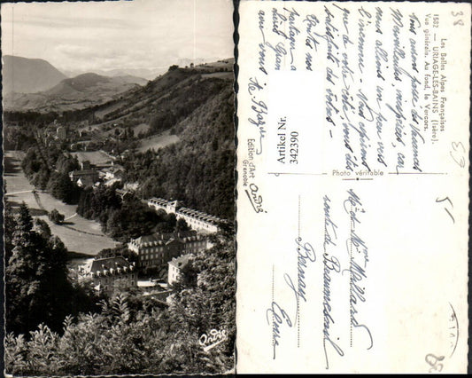 342390,Rhone-Alpes Isere Uriage-les-Bains Vue generale Totale