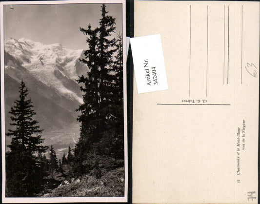 342404,Rhone-Alpes Haute-Savoie Chamonix et le Mont-Blanc vus de la Flegere Bergkulisse