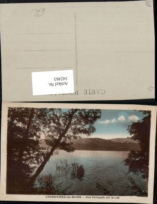 342463,Rhone-Alpes Isere Charavines-les-Bains Une Echappee sur le Lac See