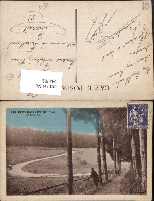 342482,Rhone-Alpes Rhone Les Echarmeaux Les Sapins Landschaft