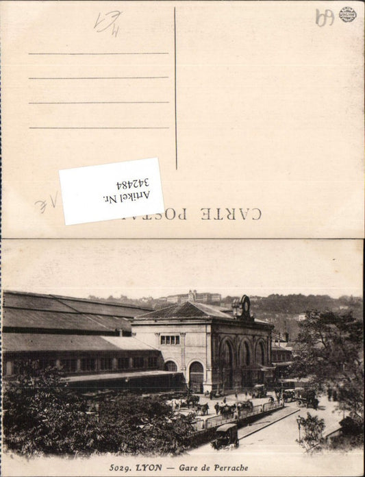 342484,Rhone-Alpes Rhone Lyon Gare de Perrache Bahnhof