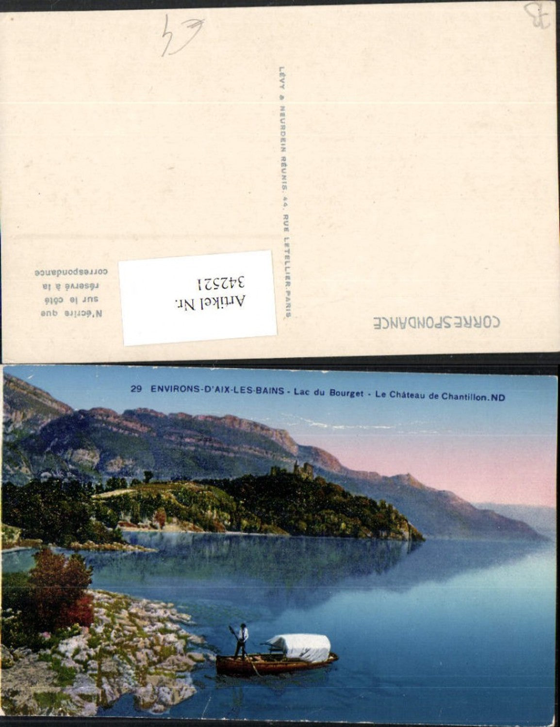 342521,Rhone-Alpes Savoie Aix-les-Bains Lac du Bourget Le Chateau de Chantillon Schloss