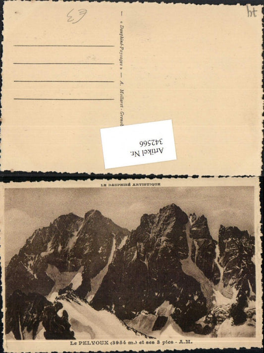 342566,Rhone-Alpes Haute-Savoie Dauphine Le Pelvoux Bergkulisse
