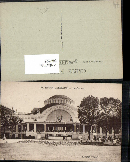 342595,Rhone-Alpes Haute-Savoie Evian-les-Bains Le Casino