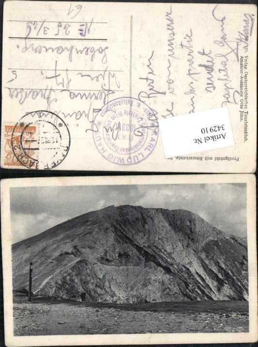342910,Rax Predigstuhl m. Bismarcksteig b. Reichenau Bergkulisse