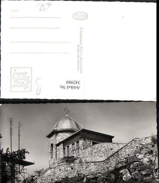 342989,Gipfelkapelle Kapelle am Sonnwendstein b. Semmering