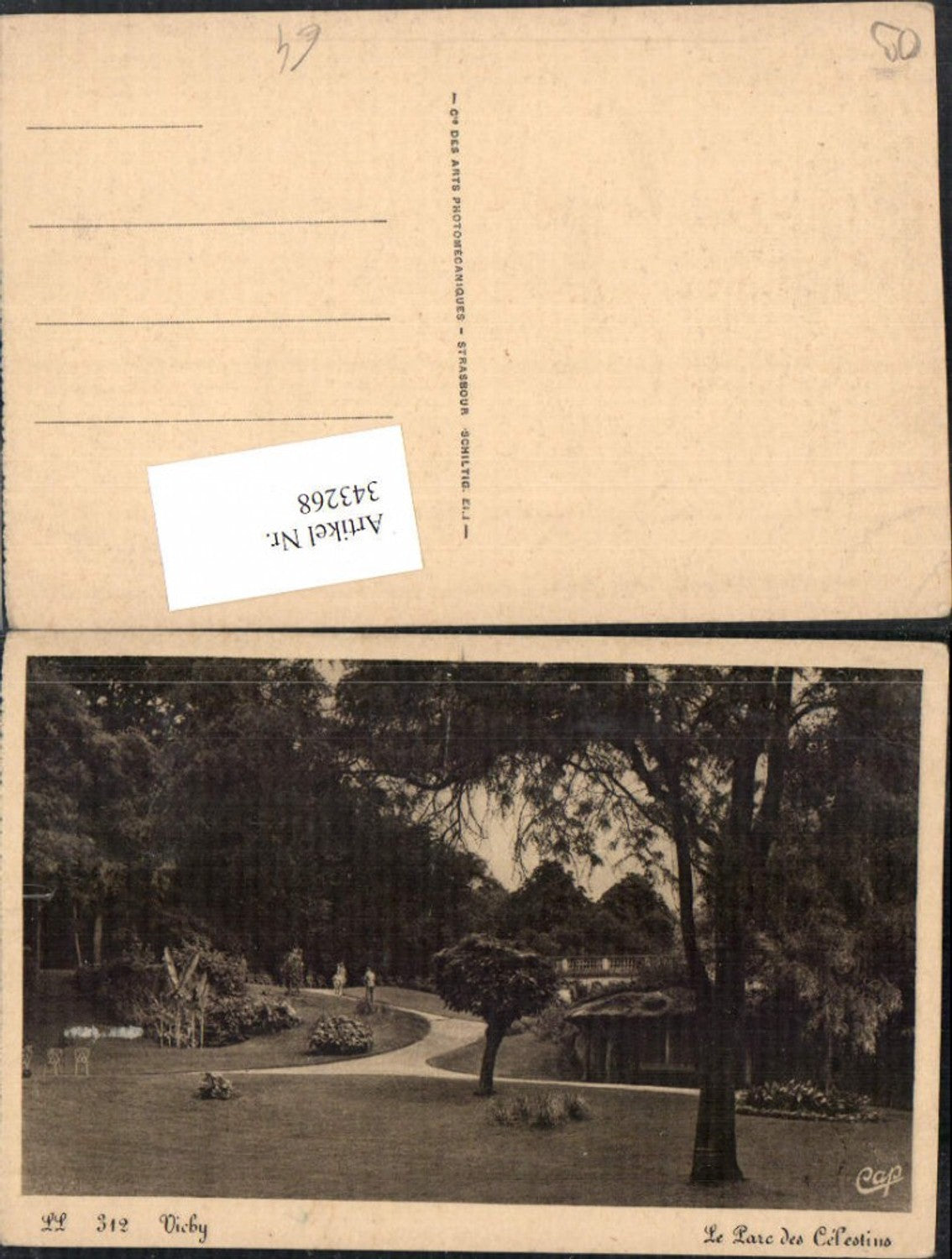 343268,Auvergne Allier Vichy Le Parc des Celestins Park