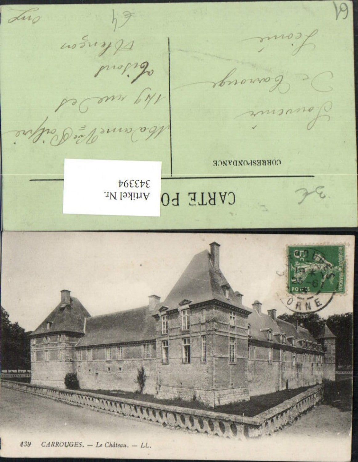 343394,Basse-Normandie Orne Carrouges Le Chateau Schloss