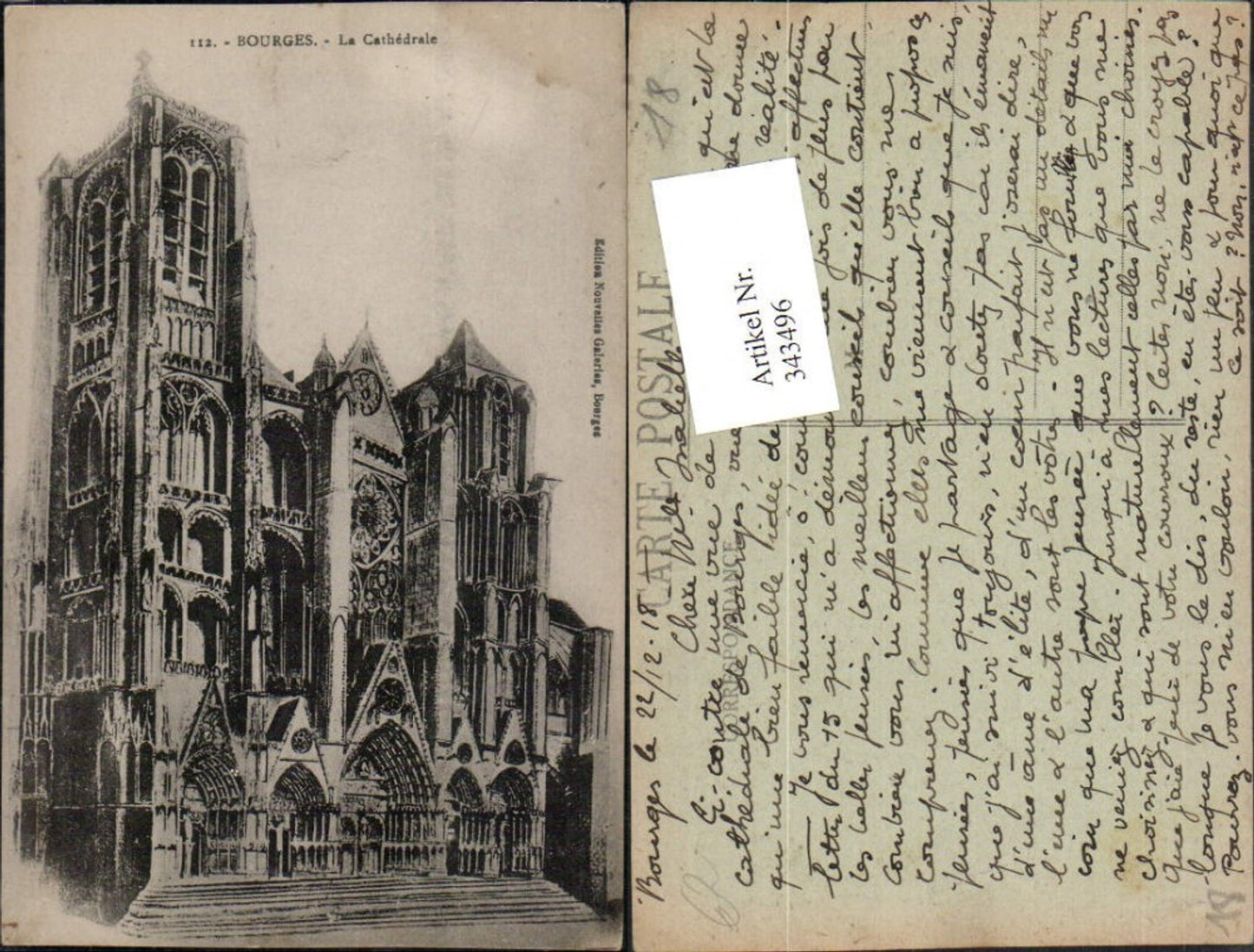 343496,Centre Cher Bourges La Cathedrale Kirche