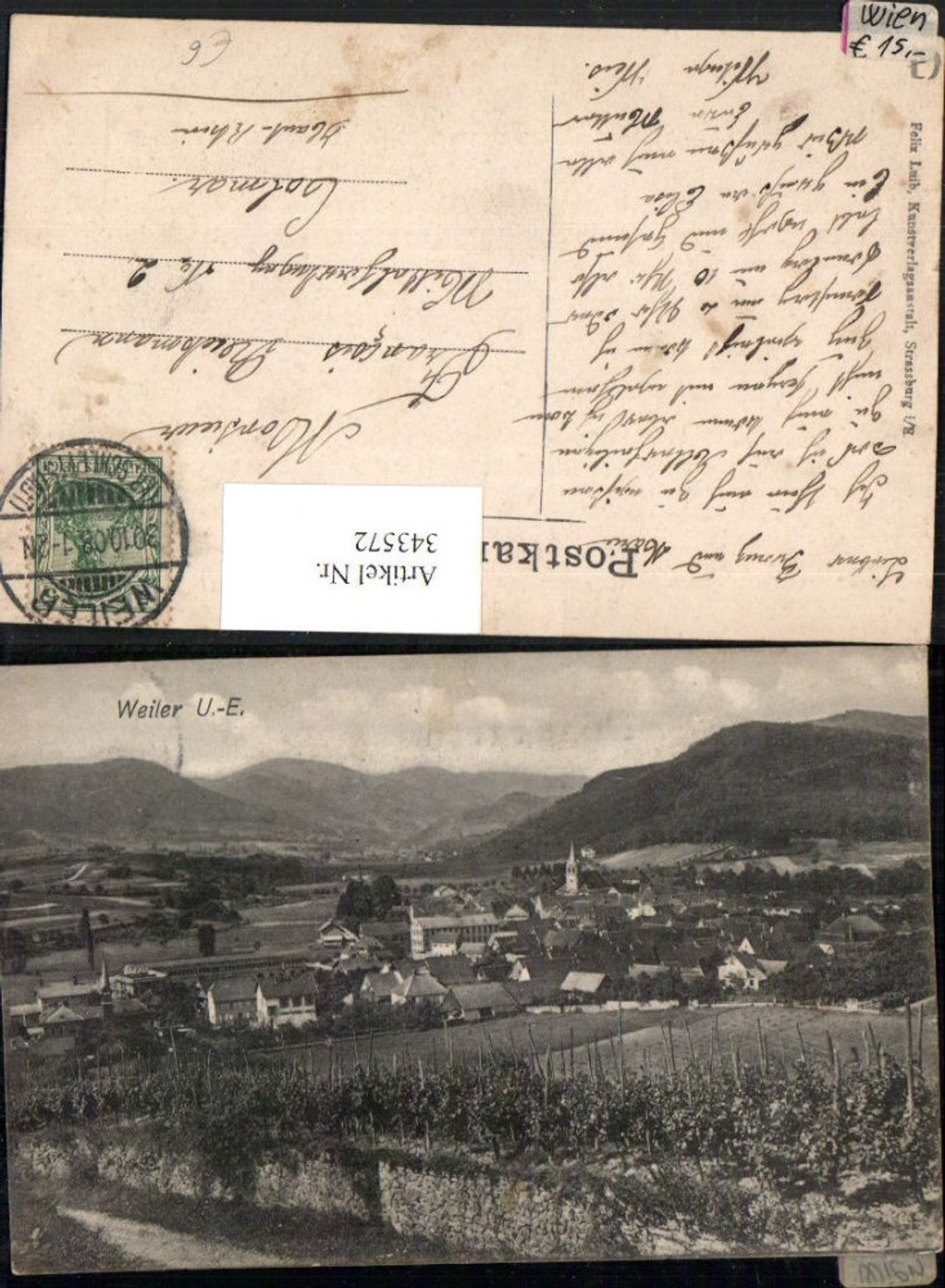 343572,Elsass Bas-Rhin Weiler Totale
