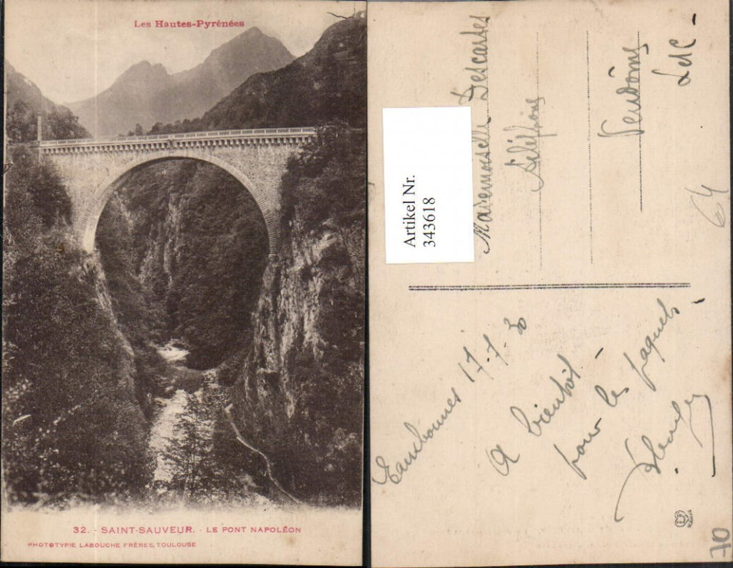 343618,Franche-Comte Haute-Saone Saint-Sauveur Le Pont Napoleon Brücke