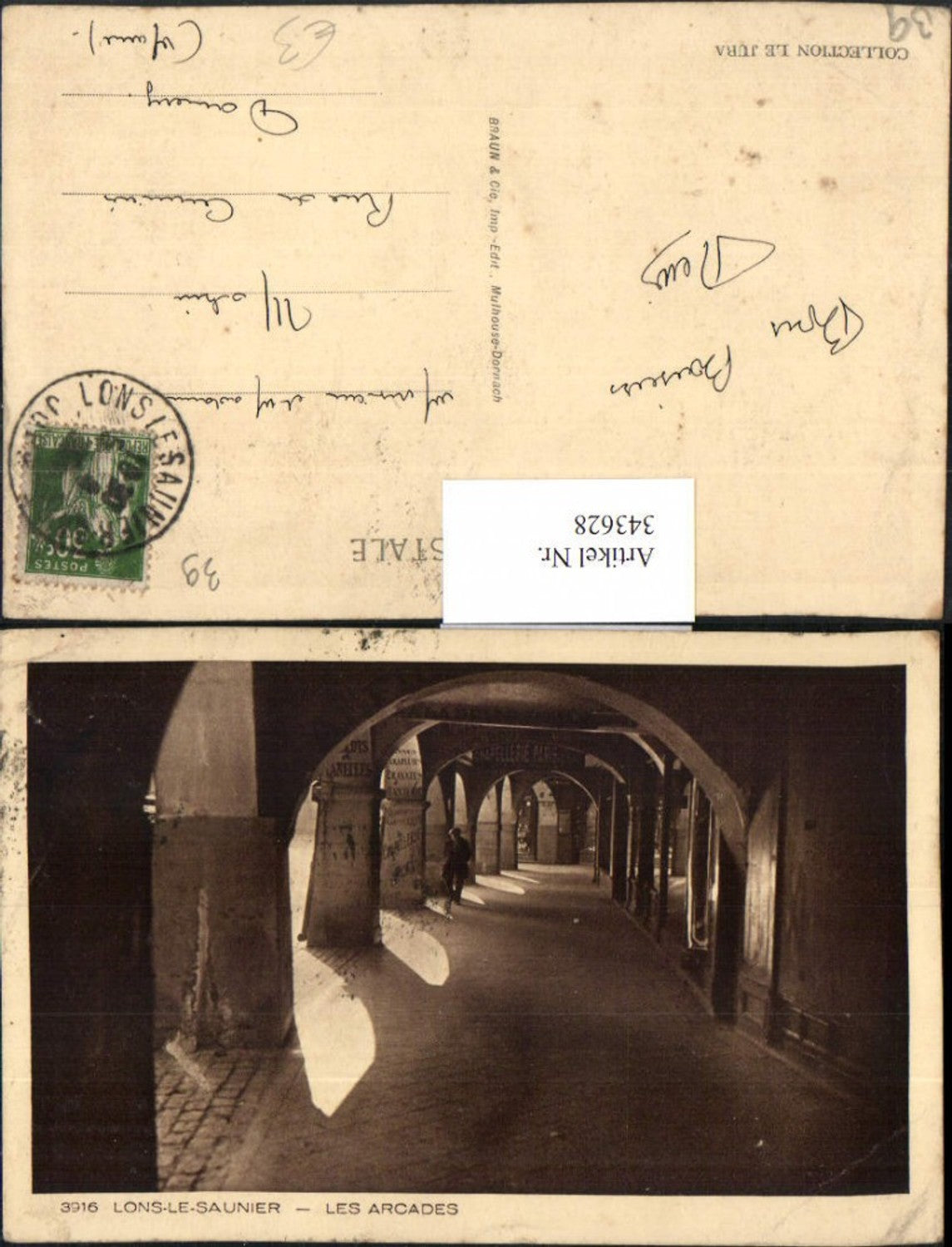 343628,Franche-Comte Jura Lons-le-Saunier Les Arcades Arkaden