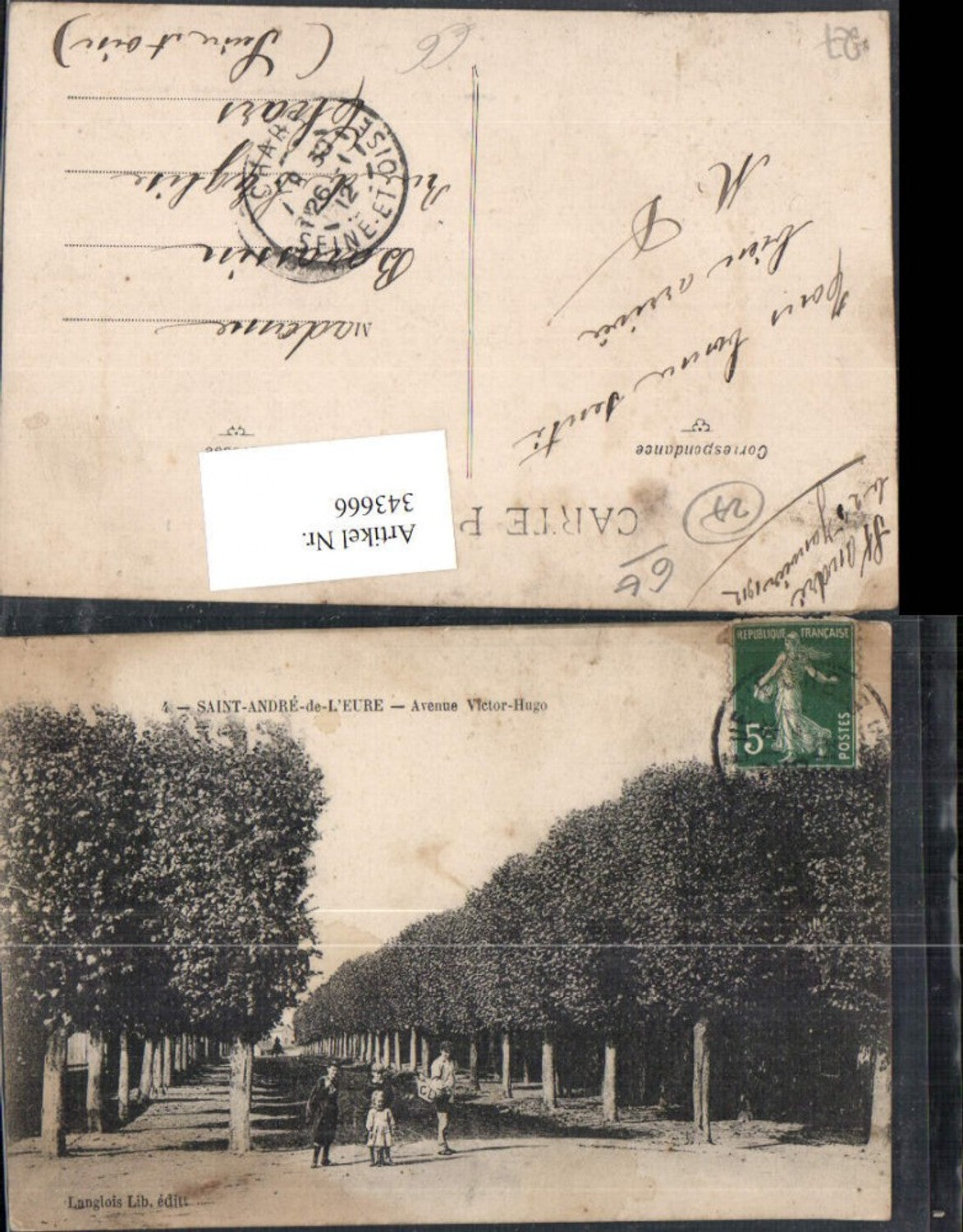 343666,Haute-Normandie Eure Saint-Andre-de-l'Eure Avenue Victor-Hugo Allee