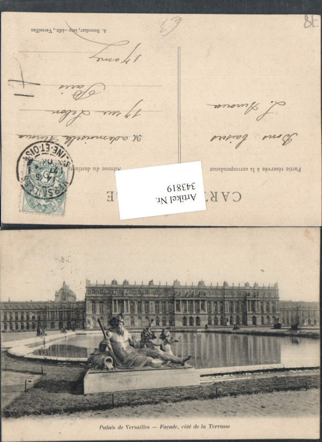 343819,Ile-de-France Yvelines Palais de Versailles Schloss Statue