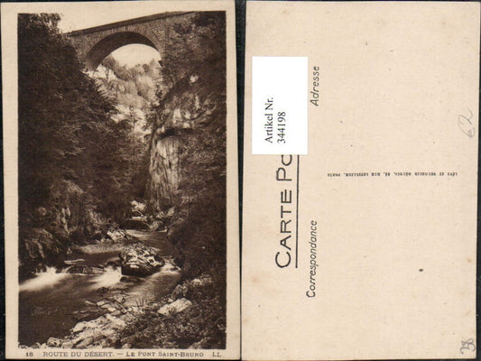 344198,Rhone-Alpes Isere Route du Desert Le Pont Saint-Bruno Brücke