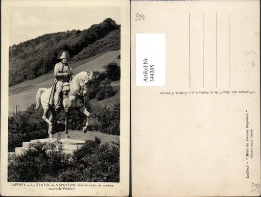 344205,Rhone-Alpes Isere Laffrey La Statue de Napoleon Denkmal