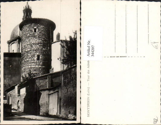 344207,Rhone-Alpes Loire Montbrison Tour des Adrets Turm