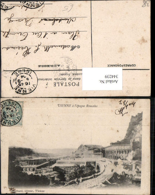 344239,Rhone-Alpes Isere Vienne a l'epoque Romaine Römisches Reich