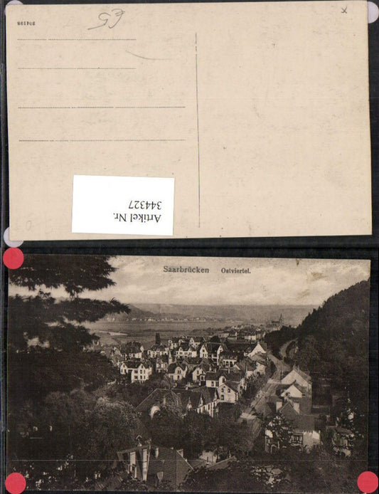 344327,Saarbrücken Ostviertel Teilansicht