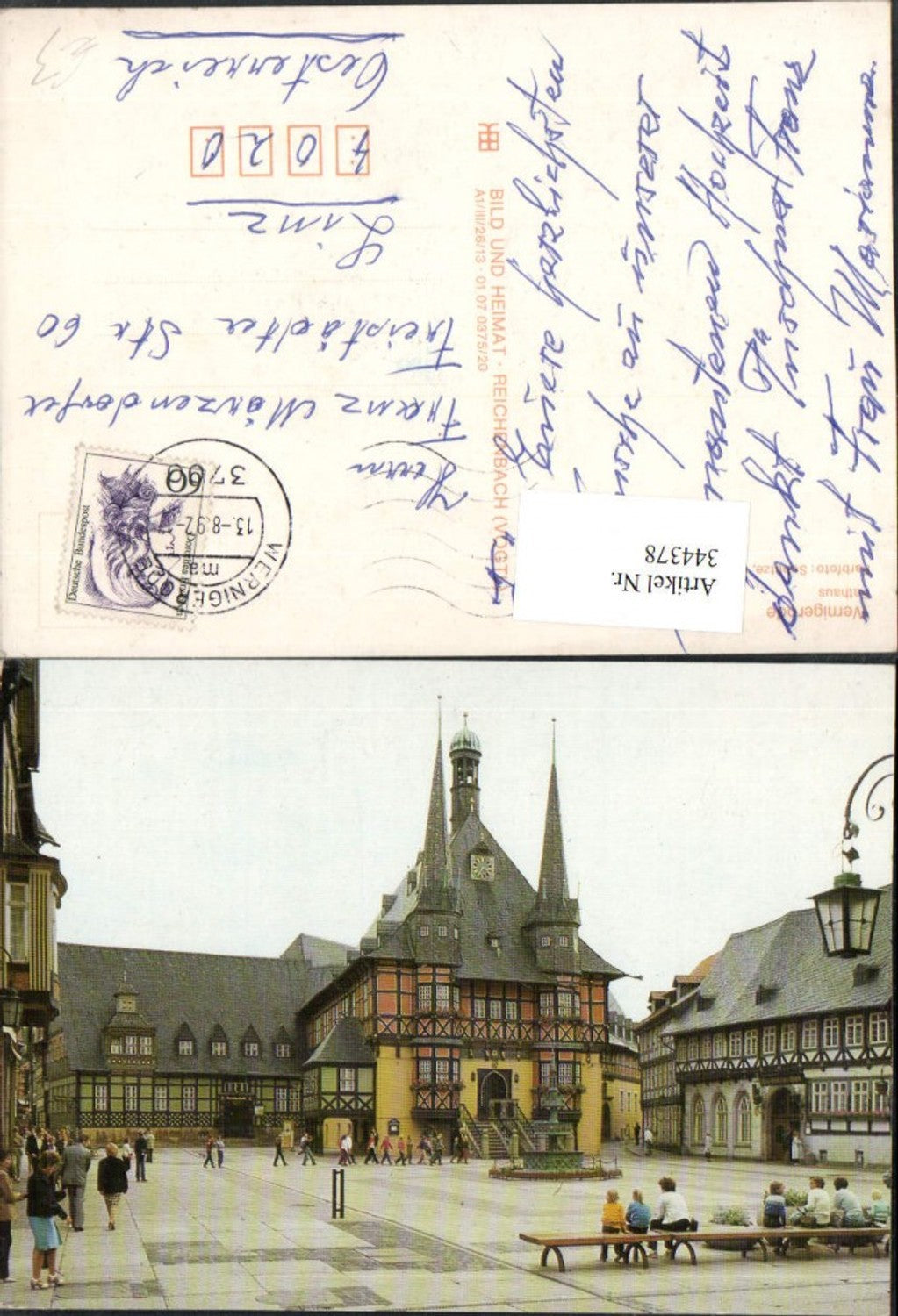 344378,Wernigerode Rathaus Türmchen