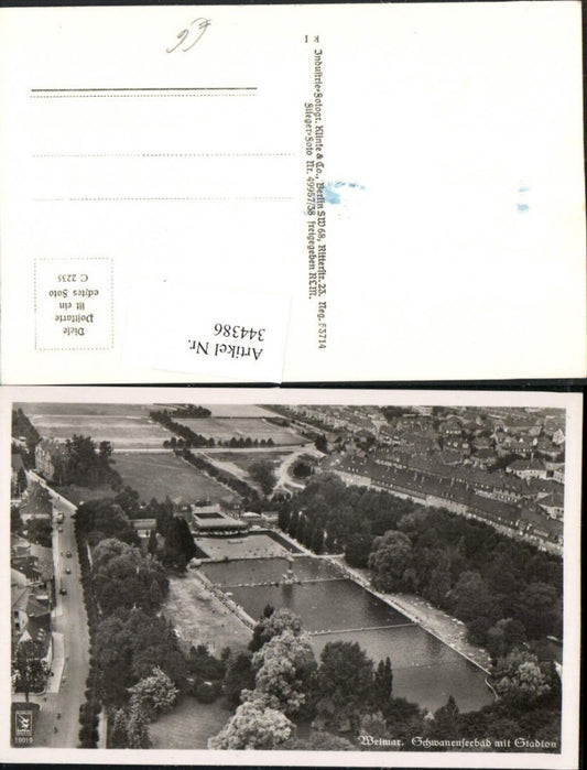 344386, Weimar Schwanenseebad with station, outdoor swimming pool