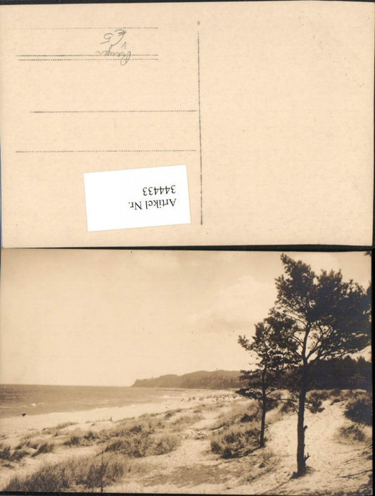 344433,Foto AK Göhren Rügen Landschaft Strand pub Karl Bitterling