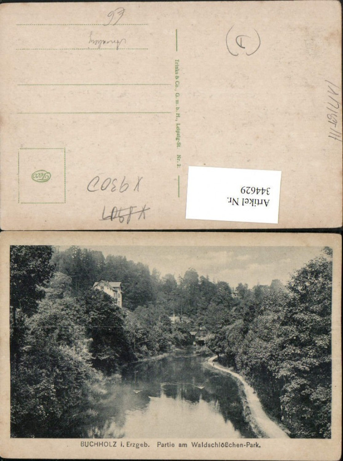 344629,Buchholz im Erzgebirge Partie am Waldschlösschen-Park