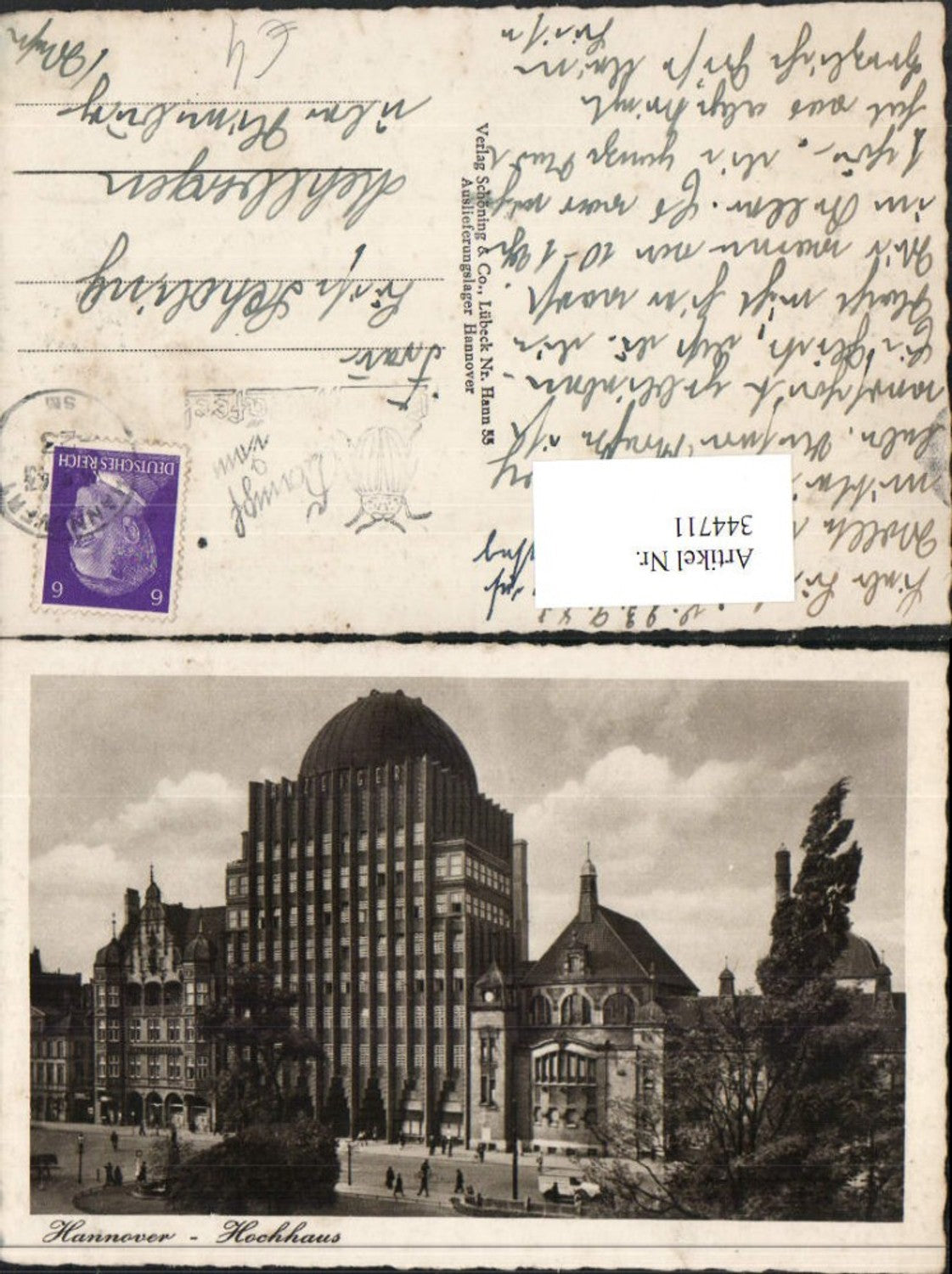 344711,Hannover Hochhaus Gebäude