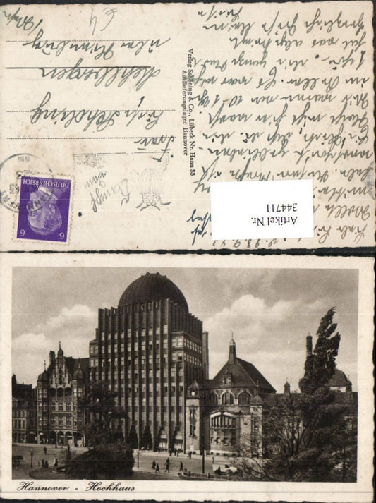 344711,Hannover Hochhaus Gebäude