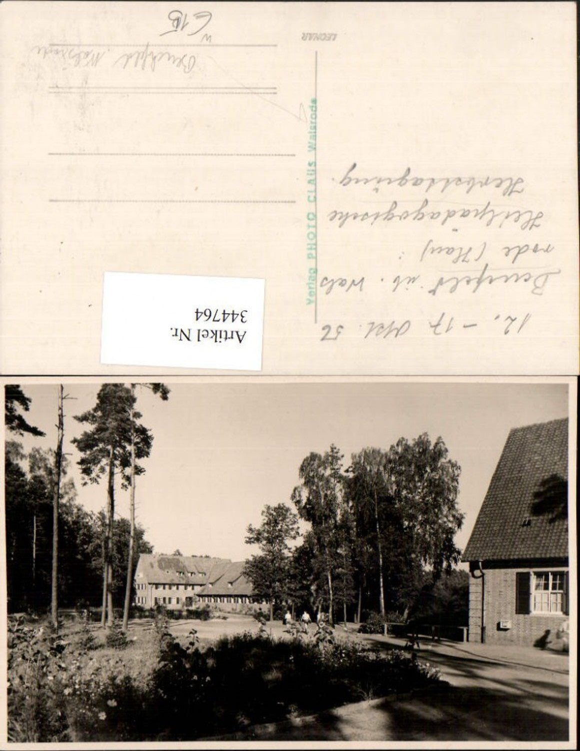 344764,Foto AK Benefeld Walsrode Heilpädagogische Herbsttagung 1956