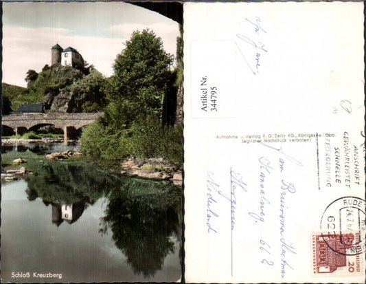 344795,Blick zum Schloss Burg Kreuzberg b. Altenahr