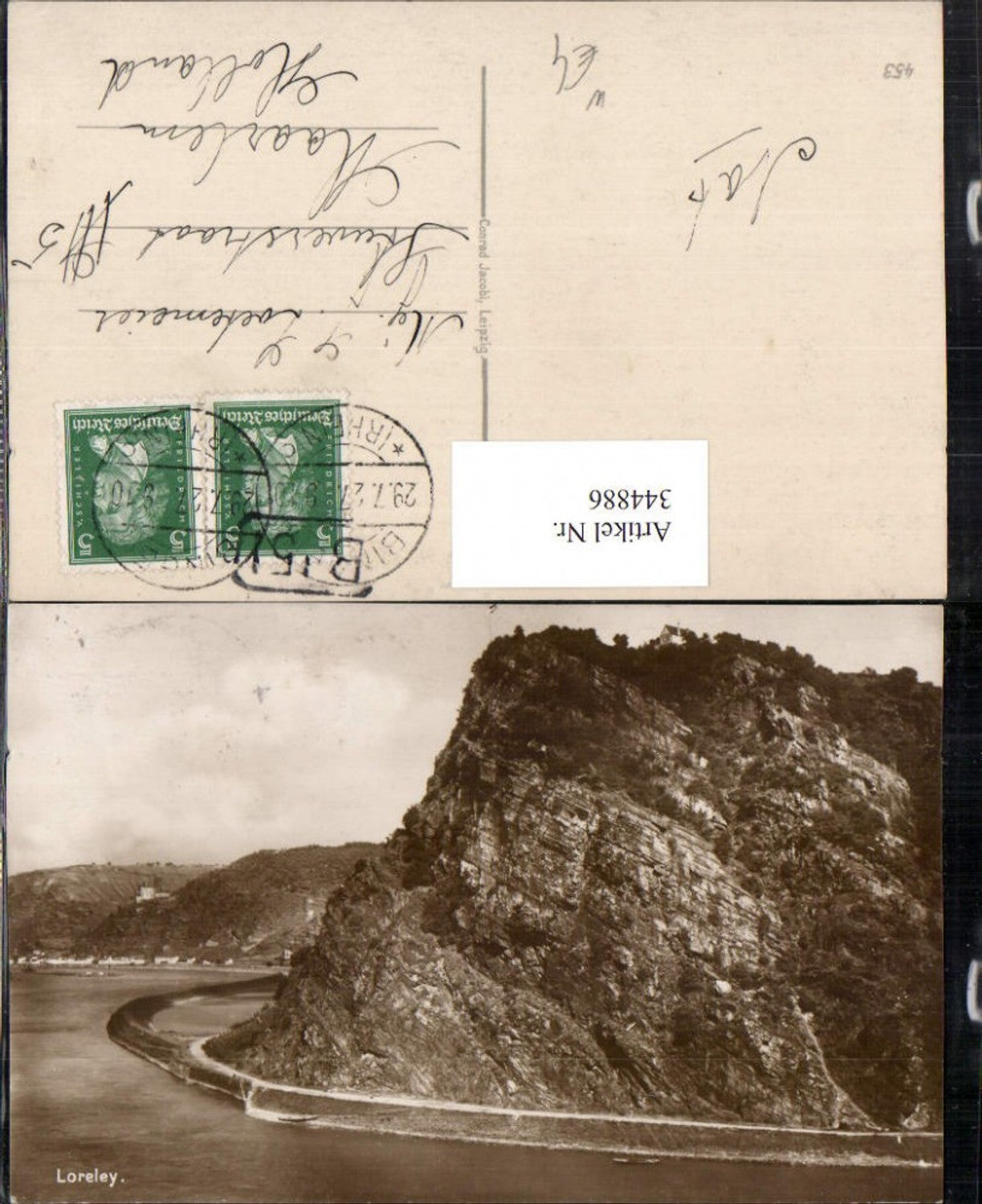 344886,Loreley Felsen b. St. Goarshausen