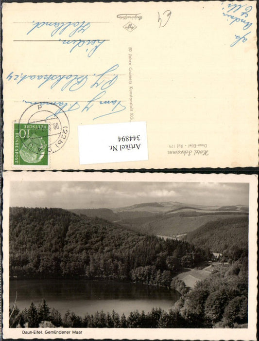 344894,Daun in d. Eifel Gemündener Maar See