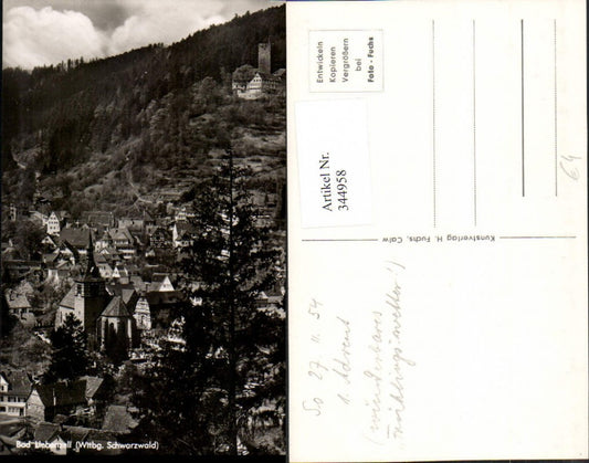 344958, Bad Liebenzell in the Black Forest (Total)