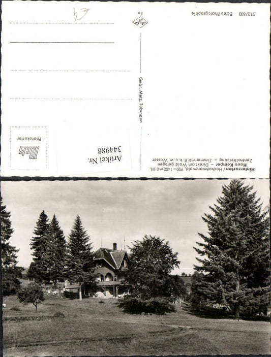 344988,Hinterzarten im Hochschwarzwald Haus Kemper